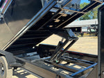 Stryker 16' GN Roll off Bundle (2) 7k Axles + 3 Bins w/ 4' Walls 2581-D - Stryker Dealership Group