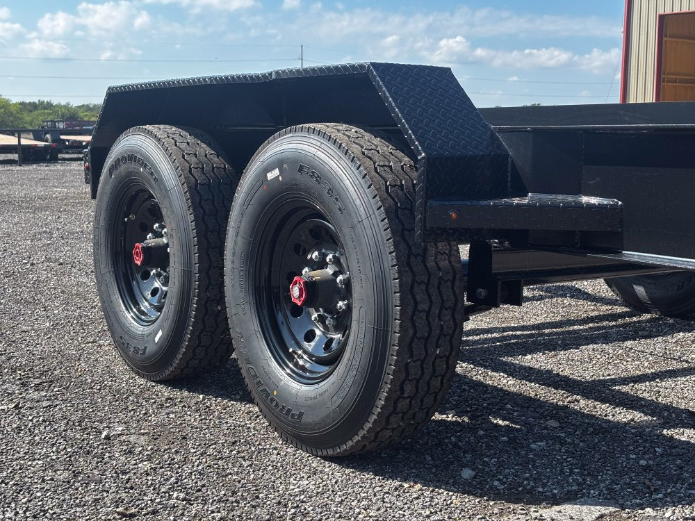 Stryker 16' GN Roll off Bundle (2) 8k Axles + 1 Bins w/ 4' Walls 2886-E - Stryker Dealership Group