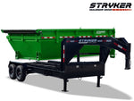 Stryker 16' GN Roll off Bundle (2) 8k Axles + 1 Bins w/ 4' Walls 2886-E - Stryker Dealership Group