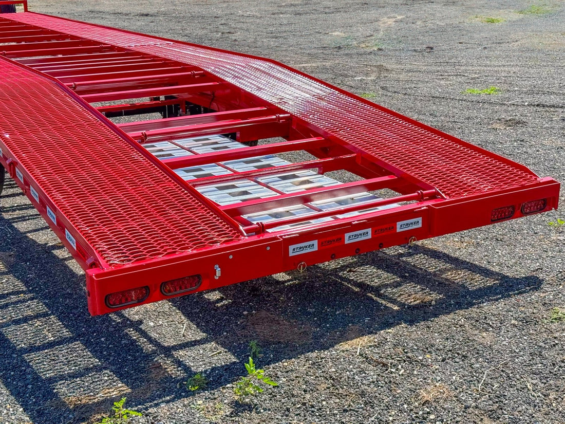 Stryker 36' Mesh Bumper Pull Two Car Trailer – Stryker Dealership Group