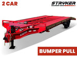 Stryker 36' Mesh Bumper Pull Two Car Trailer - Stryker Dealership Group
