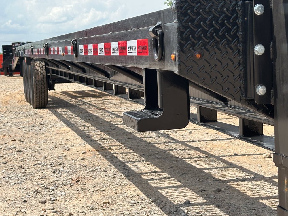 Stryker 44' Mesh Deck Truck and Van Trailer (3) 7k Axles 14ply Tires w/winch - Stryker Dealership Group