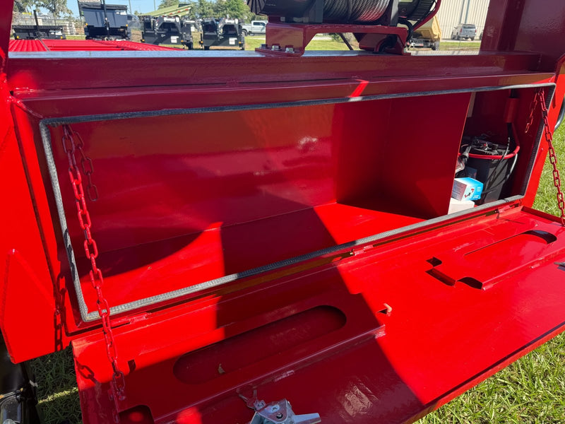 Stryker 44' Mesh Deck Truck and Van Trailer (3) 7k Axles 14ply Tires w/winch - Stryker Dealership Group