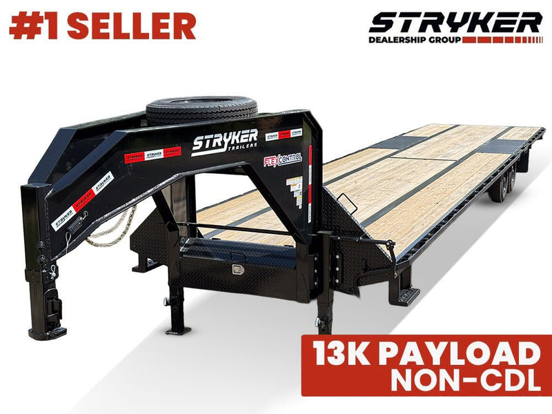 Stryker Hotshot Elite Non - CDL (2) 10k Axles 18ply tires De - Rated 12k GVWR - Stryker Dealership Group