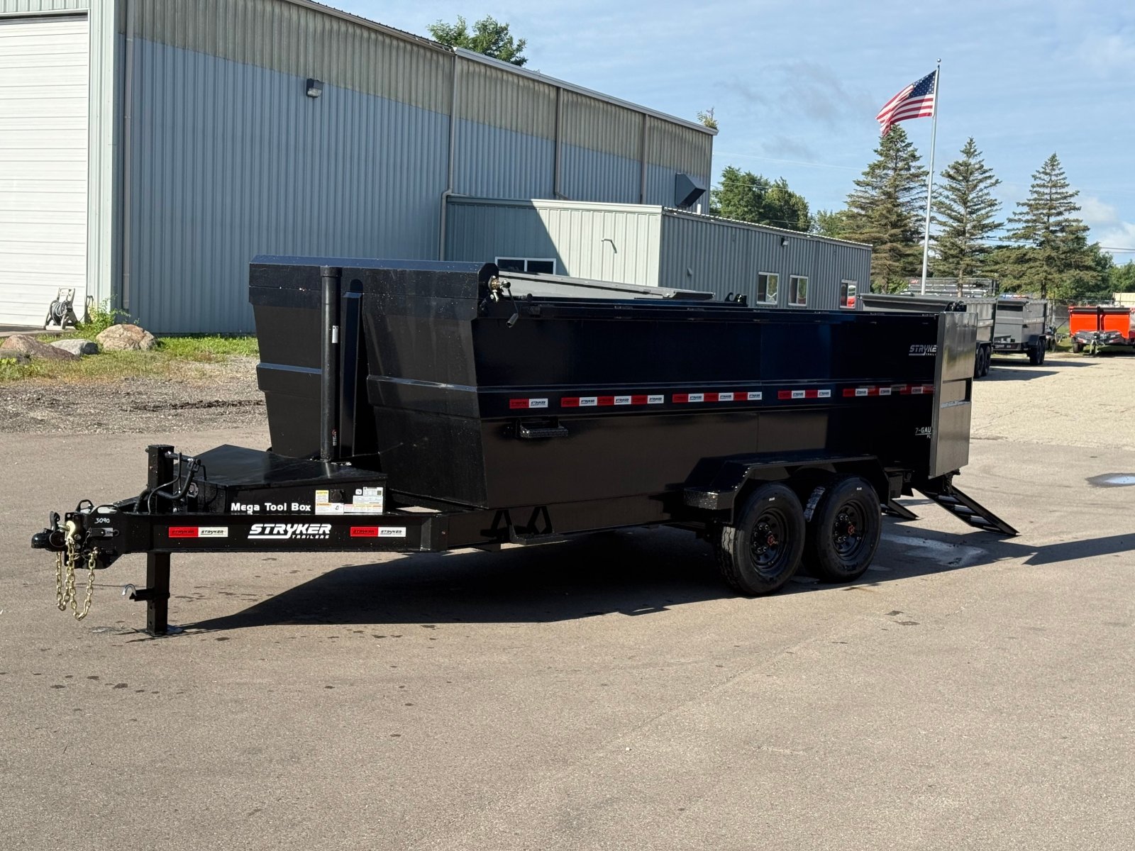 Stryker SDT Bumper Pull Dump Trailer - Stryker Dealership Group