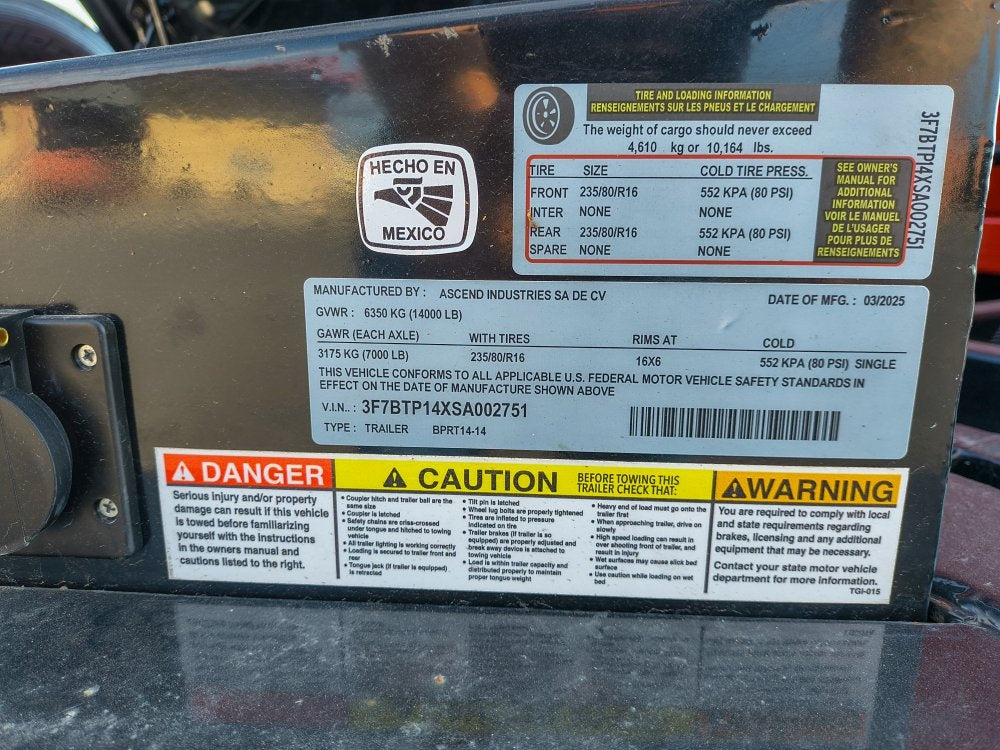 Stryker 14' BP Roll Off - Roll Off Packages/14' Bumper Pull - Stryker Dealership Group