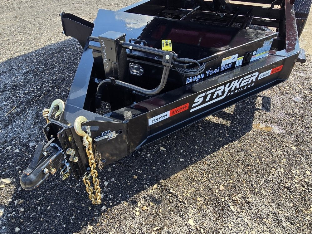 Stryker 14' BP Roll off Bundle (2) 7k Axles + 1 Bin w/ 4' Walls - Roll Off Packages/RO 14' Bumper Pull - Stryker Dealership Group