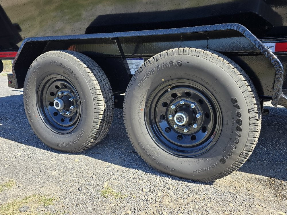 Stryker 14' BP Roll off Bundle (2) 7k Axles + 1 Bin w/ 4' Walls - Roll Off Packages/RO 14' Bumper Pull - Stryker Dealership Group