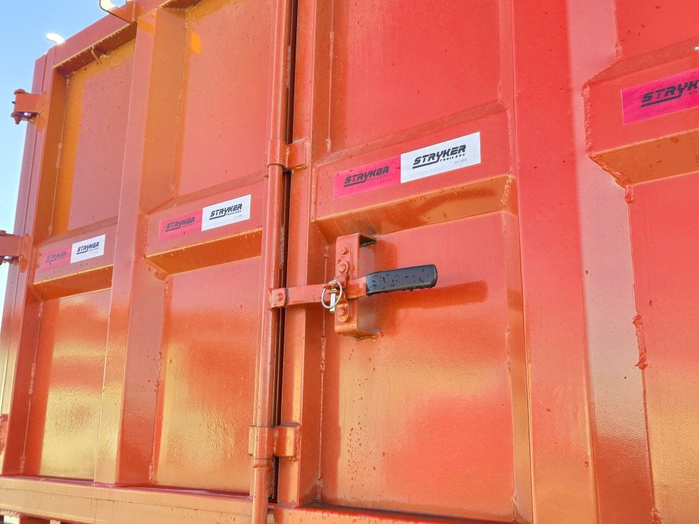 Stryker 14' BP Roll off Bundle (2) 7k Axles + 1 Bin w/ 4' Walls - Roll Off Packages/RO 14' Bumper Pull - Stryker Dealership Group