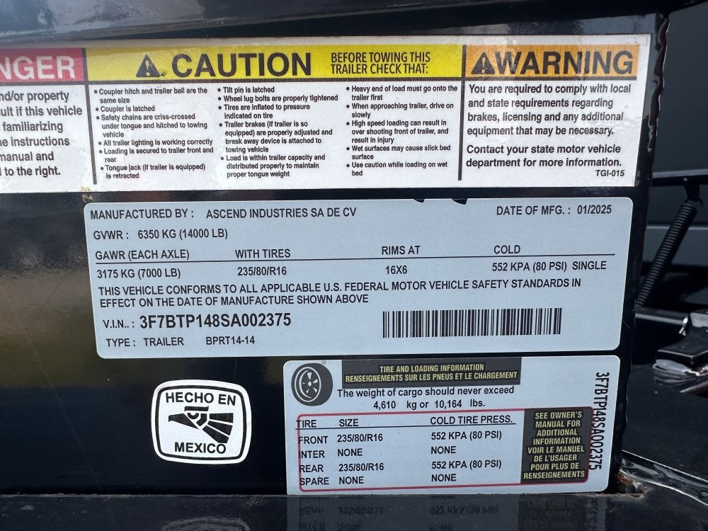 Stryker 14' BP Roll Off Bundle (2) 7k Axles + 2 Bins w/ 4' Walls - Roll Off Packages/14' Bumper Pull - Stryker Dealership Group