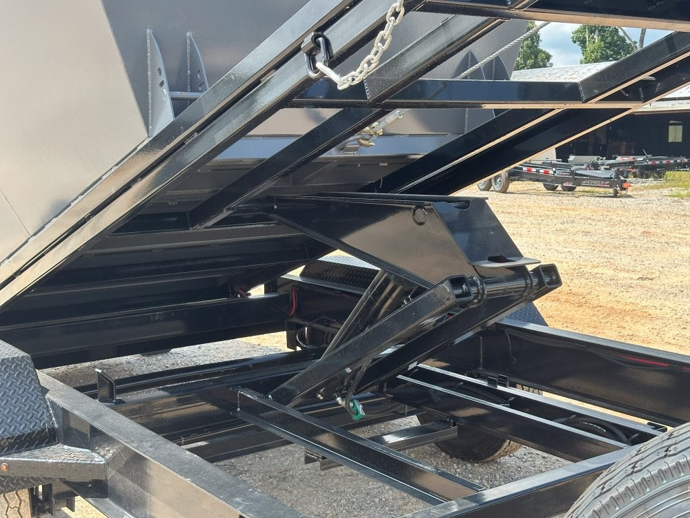 Stryker 14' BP Roll Off Bundle (2) 7k Axles + 2 Bins w/ 4' Walls - Roll Off Packages/14' Bumper Pull - Stryker Dealership Group