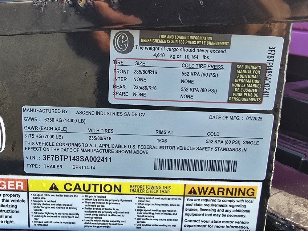 Stryker 14' BP Roll Off Bundle (2) 7k Axles + 2 Bins w/ 4' Walls - Roll Off Base Trailer/RO 14' Bumper Pull - Stryker Dealership Group