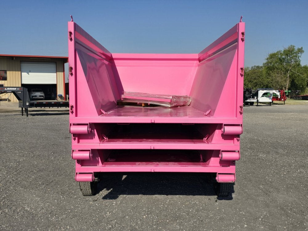 Stryker 14' BP Roll Off Bundle (2) 7k Axles + 2 Bins w/ 4' Walls - Roll Off Base Trailer/RO 14' Bumper Pull - Stryker Dealership Group