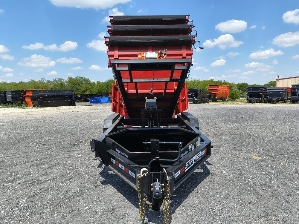 Stryker 14' BP Roll Off Bundle (2) 7k Axles + 3 Bins w/ 4' Walls - Roll Off Packages/14' Bumper Pull - Stryker Dealership Group