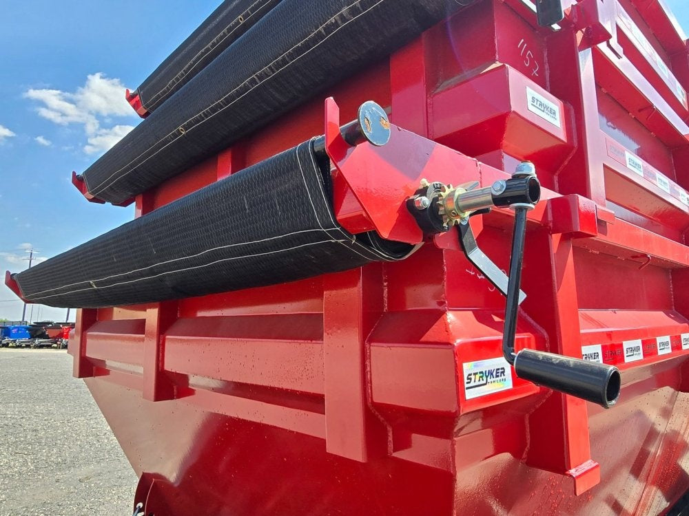 Stryker 14' BP Roll Off Bundle (2) 7k Axles + 3 Bins w/ 4' Walls - Roll Off Packages/RO 14' Bumper Pull - Stryker Dealership Group