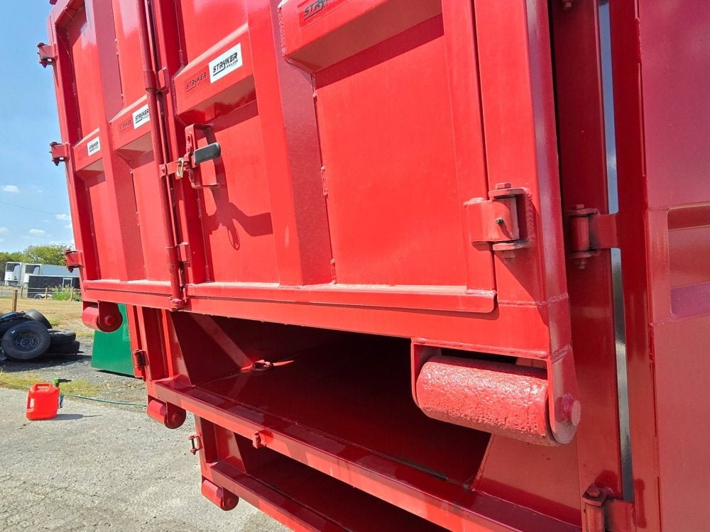 Stryker 14' BP Roll Off Bundle (2) 7k Axles + 3 Bins w/ 4' Walls - Roll Off Packages/RO 14' Bumper Pull - Stryker Dealership Group