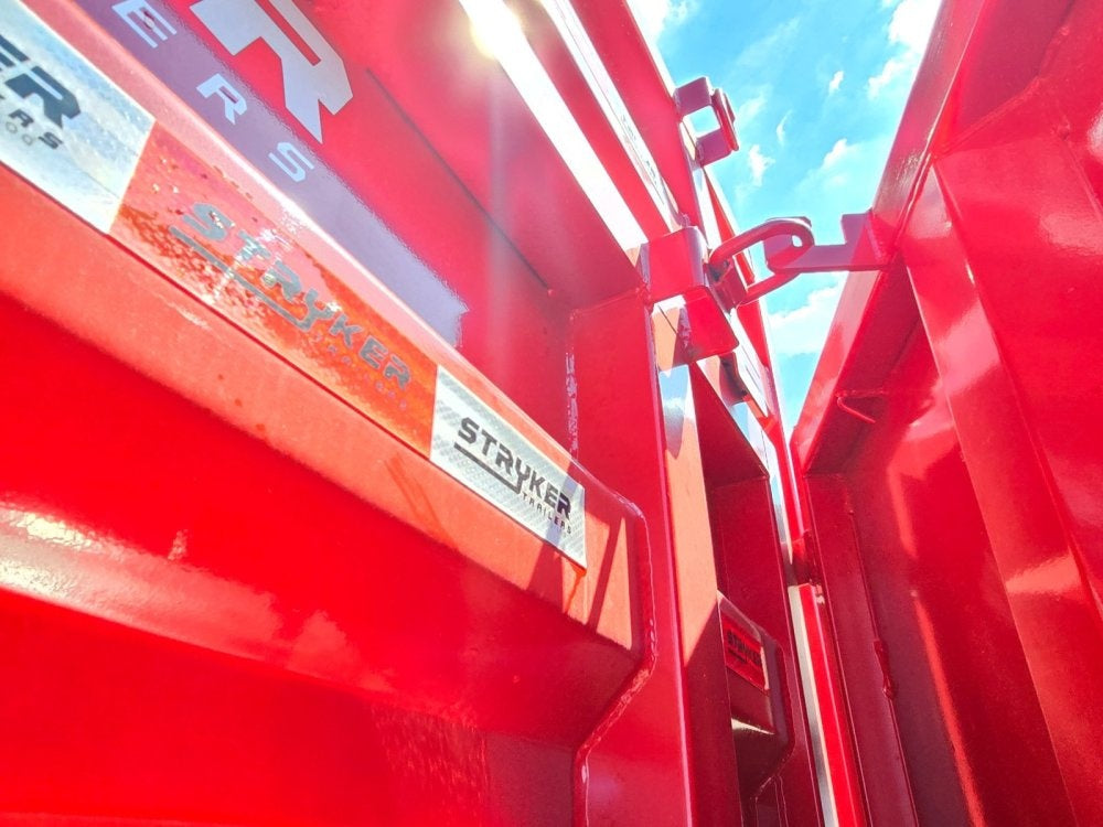 Stryker 14' BP Roll Off Bundle (2) 7k Axles + 3 Bins w/ 4' Walls - Roll Off Packages/RO 14' Bumper Pull - Stryker Dealership Group