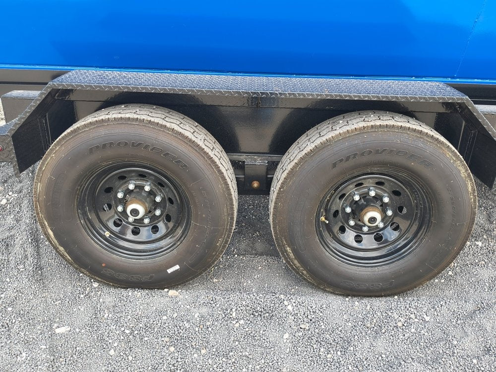Stryker 14' BP Roll Off Bundle (2) 7k Axles + 3 Bins w/ 4' Walls - Roll Off Packages/14' Bumper Pull - Stryker Dealership Group