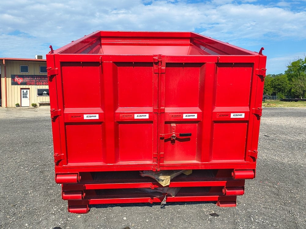 Stryker 14' BP Roll Off Bundle (2) 7k Axles + 3 Bins w/ 4' Walls - Roll Off Packages/14' Bumper Pull - Stryker Dealership Group