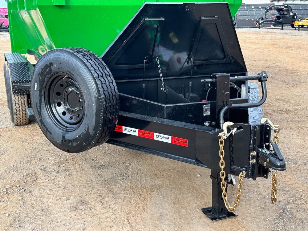 Stryker 14' BP Roll Off Bundle (2) 7k Axles + 3 Bins w/ 4' Walls - Roll Off Packages - Stryker Dealership Group