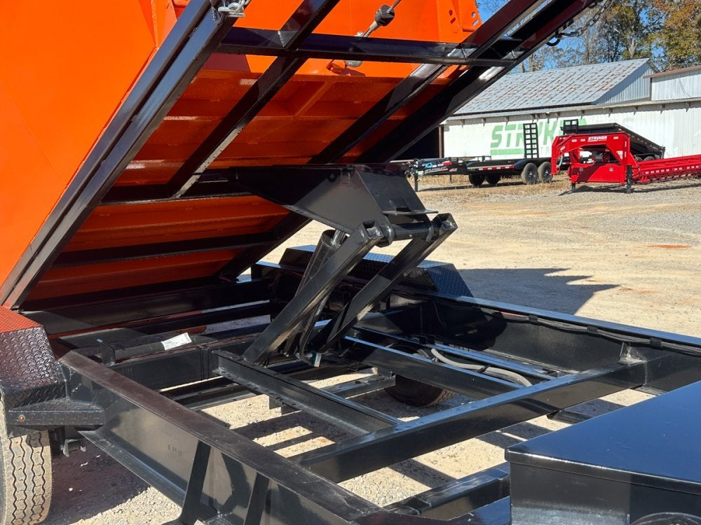 Stryker 14' BP Roll off Bundle (2) 7k Axles + 3 Bins w/ 4' Walls - Roll Off Packages/RO 14' Bumper Pull - Stryker Dealership Group