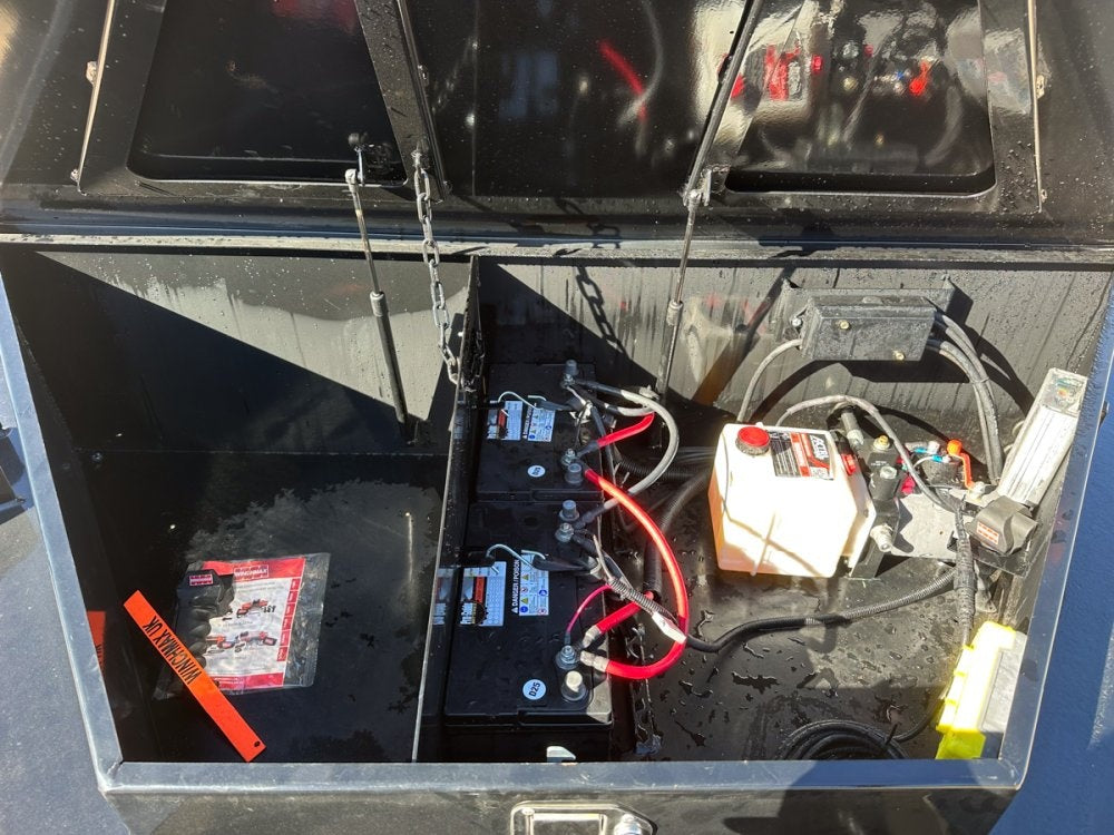 Stryker 14' BP Roll off Bundle (2) 7k Axles + 3 Bins w/ 4' Walls - Roll Off Packages/RO 14' Bumper Pull - Stryker Dealership Group