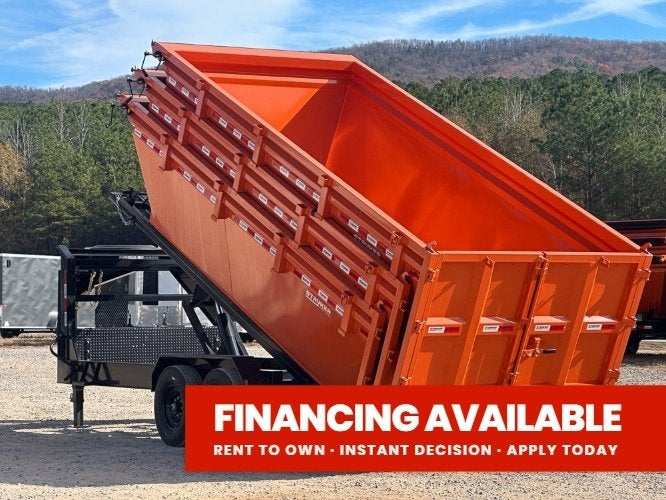 Stryker 14' GN Roll off Bundle (2) 7k Axles + 3 Bins w/ 4' Walls - Roll Off Packages - RO 14' Gooseneck - Stryker Dealership Group
