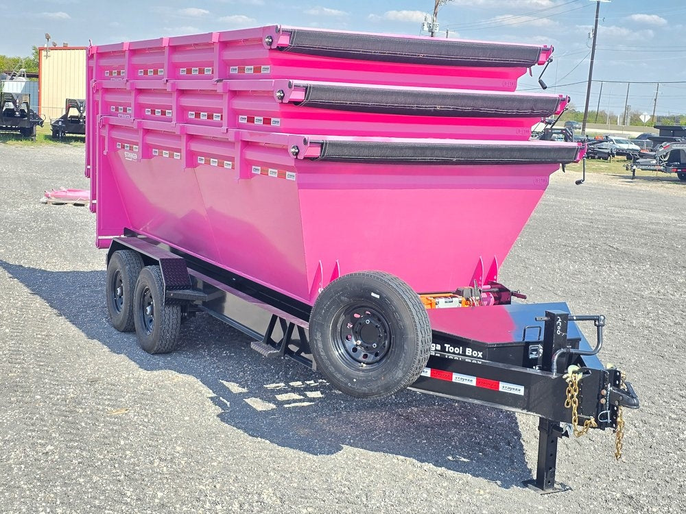 Stryker 16' BP Roll Off Base (2) 7k Axles - Roll Off Base Trailer/RO 16' Bumper Pull - Stryker Dealership Group