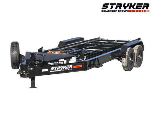 Stryker 16' BP Roll Off Base (2) 7k Axles - Roll Off Base Trailer/RO 16' Bumper Pull - Stryker Dealership Group