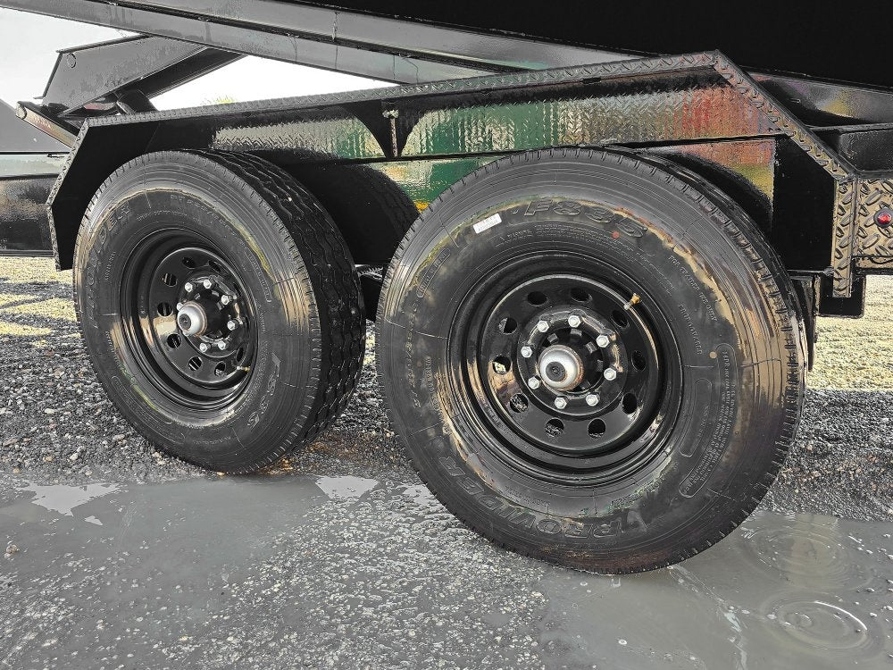 Stryker 16' BP Roll off Bundle (2) 7k Axles + 2 Bins w/ 4' Walls - Roll Off Packages/RO 16' Bumper Pull - Stryker Dealership Group