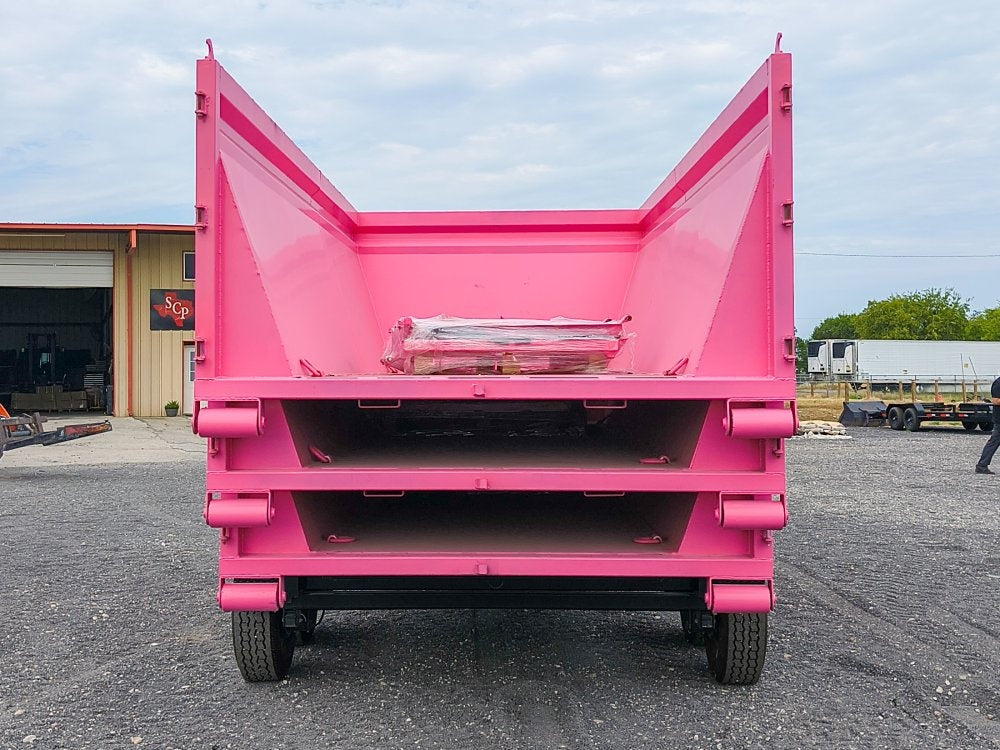 Stryker 16' BP Roll Off Bundle (2) 7k Axles + 3 Bins w/ 4' Walls - Roll Off Packages/16' Bumper Pull - Stryker Dealership Group