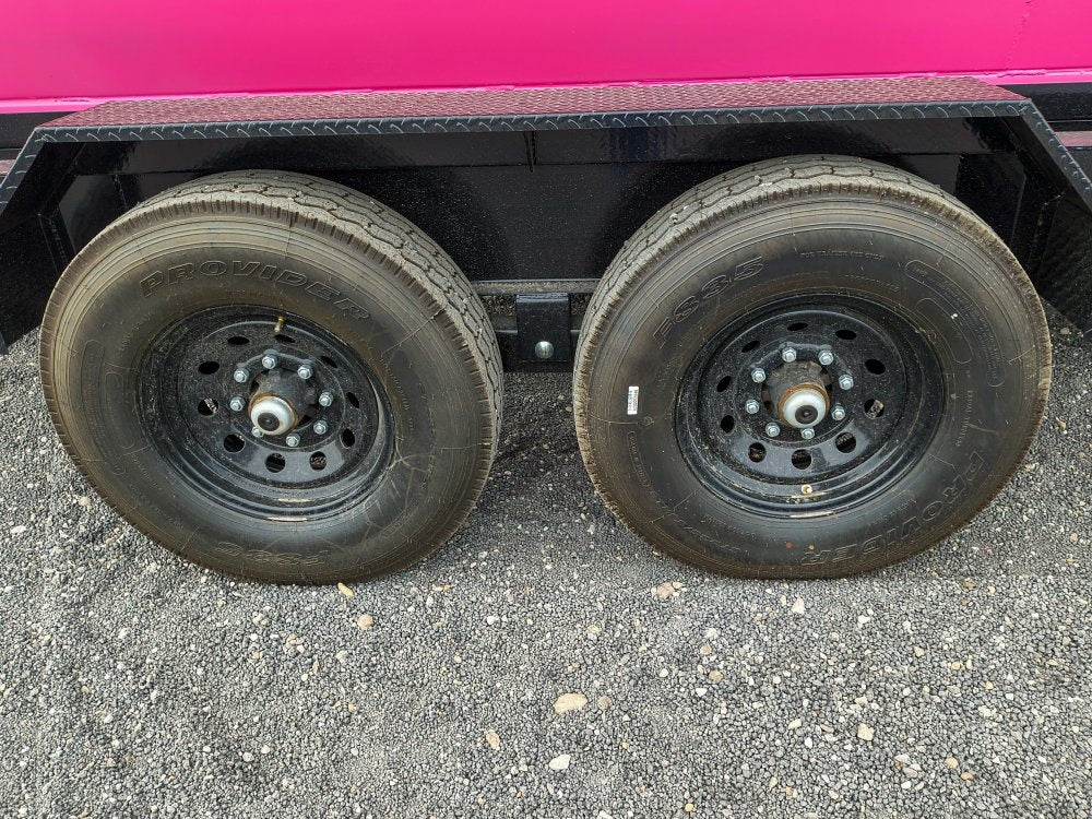 Stryker 16' BP Roll Off Bundle (2) 7k Axles + 3 Bins w/ 4' Walls - Roll Off Packages/16' Bumper Pull - Stryker Dealership Group