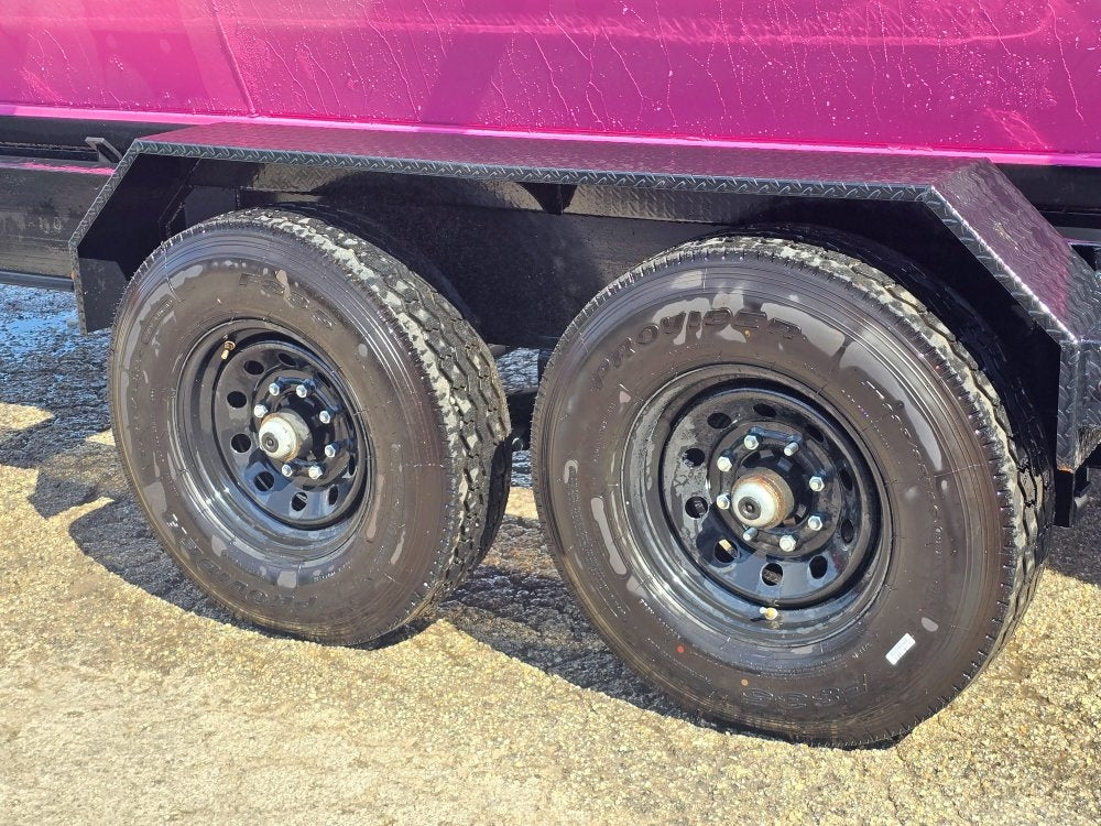 Stryker 16' BP Roll Off Bundle (2) 7k Axles + 3 Bins w/ 4' Walls - Roll Off Packages/RO 16' Bumper Pull - Stryker Dealership Group
