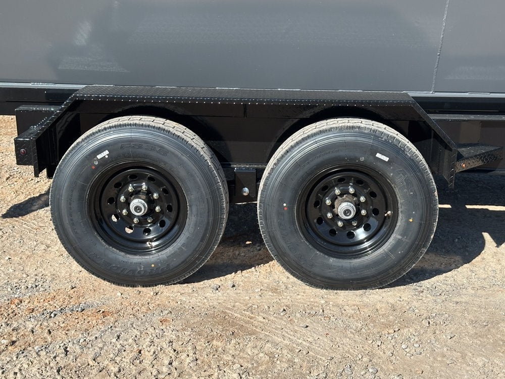Stryker 16' BP Roll Off Bundle (2) 7k Axles + 3 Bins w/ 4' Walls - Roll Off Packages - Stryker Dealership Group