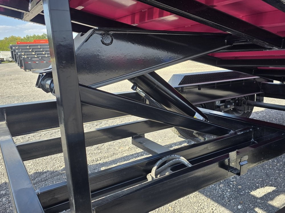 Stryker 16' BP Roll off Bundle (2) 7k Axles + 3 Bins w/ 4' Walls - Roll Off Packages/RO 16' Bumper Pull - Stryker Dealership Group