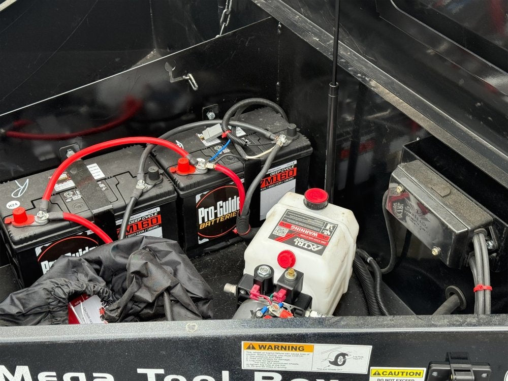 Stryker 16' BP Roll off Bundle (2) 7k Axles + 3 Bins w/ 4' Walls - Roll Off Packages/RO 16' Bumper Pull - Stryker Dealership Group