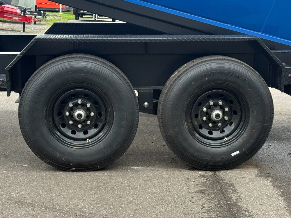 Stryker 16' GN Roll Off Bundle (2) 7k Axles + 2 Bins w/ 4' Walls - Roll Off Packages/16' Gooseneck - Stryker Dealership Group