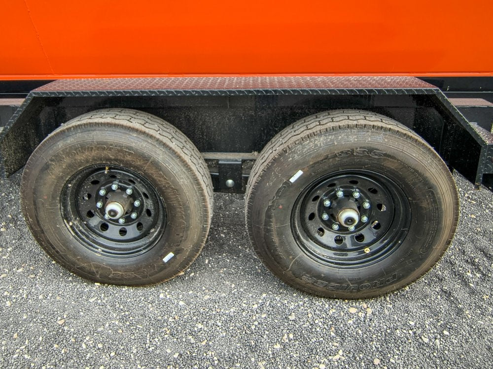 Stryker 16' GN Roll Off Bundle (2) 7k Axles + 2 Bins w/ 4' Walls - Roll Off Packages/16' Gooseneck - Stryker Dealership Group