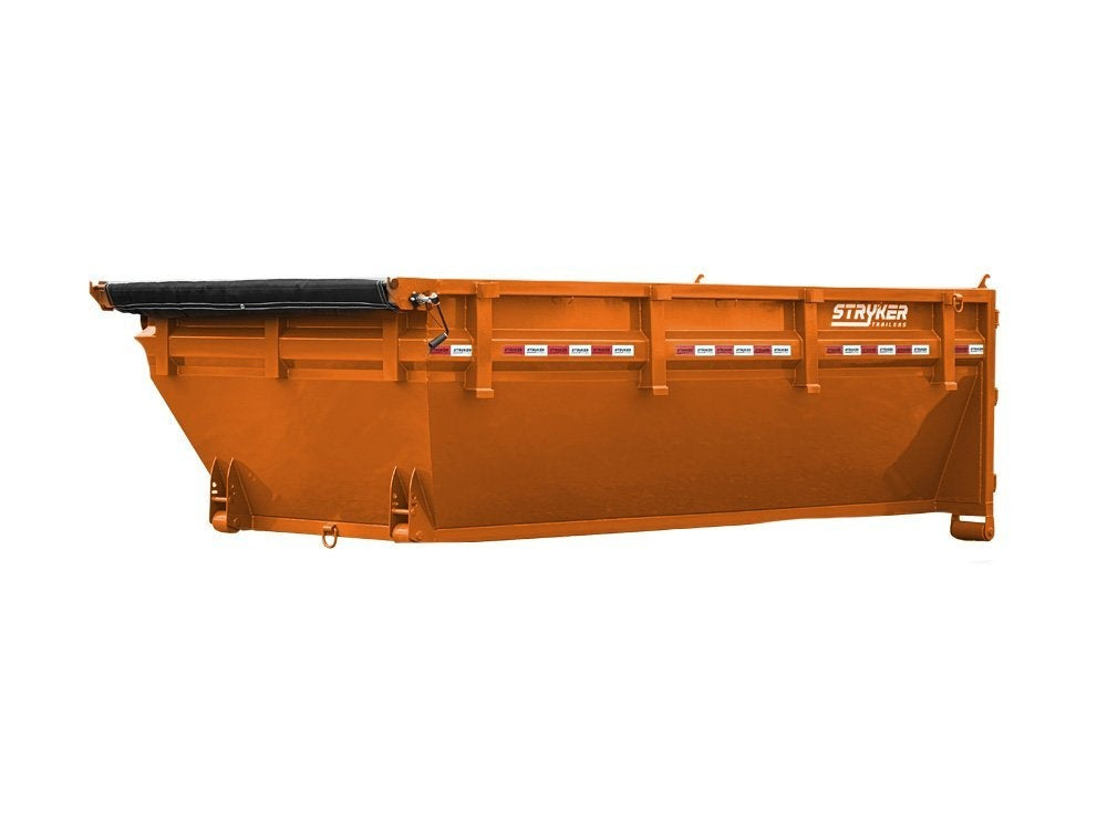 Stryker 16' GN Roll Off Bundle (2) 7k Axles + 3 Bins w/ 4' Walls - Roll Off Packages - Stryker Dealership Group