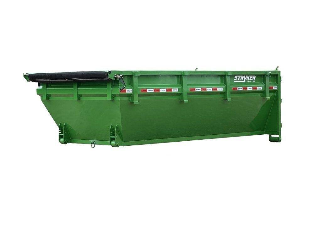 Stryker 16' GN Roll Off Bundle (2) 7k Axles + 3 Bins w/ 4' Walls - Roll Off Packages - Stryker Dealership Group