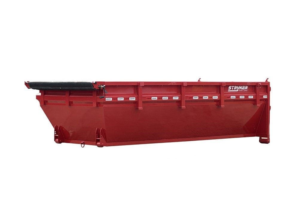 Stryker 16' GN Roll Off Bundle (2) 7k Axles + 3 Bins w/ 4' Walls - Roll Off Packages - Stryker Dealership Group