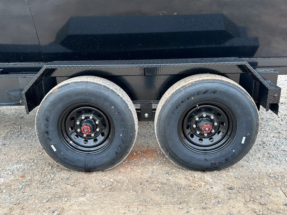 Stryker 16' GN Roll Off Bundle (2) 7k Axles + 3 Bins w/ 4' Walls - Roll Off Packages - Stryker Dealership Group