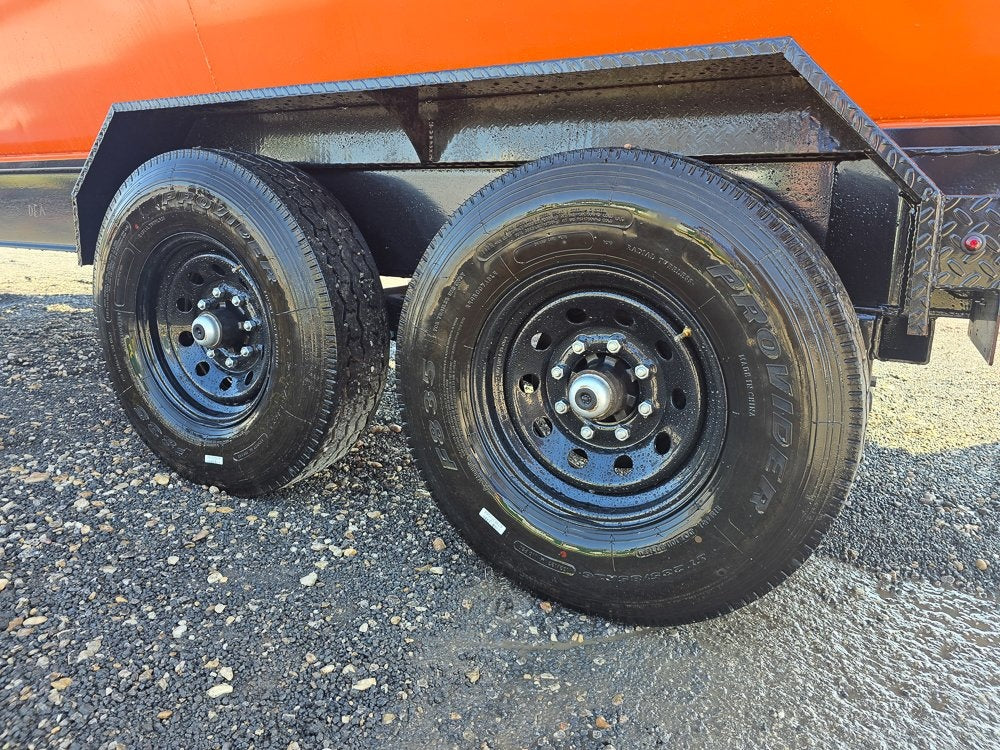 Stryker 16' GN Roll off Bundle (2) 8k Axles + 2 Bins w/ 4' Walls - Roll Off Packages/RO 16' Gooseneck - Stryker Dealership Group