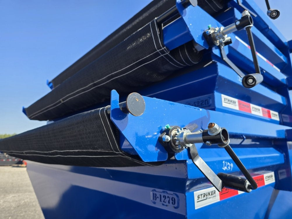 Stryker 16' RDZ BP Roll off Bundle (2) 7k Axles + 3 Bins w/ 4' Walls - Roll Off Packages/RO 16' Bumper Pull - Stryker Dealership Group