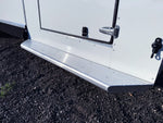 Sundowner Charter SE 2+1 Gooseneck Straight Load - White w/Stainless Nose (2) 5,200lb Axles - Side R KC1392 - Stryker Dealership Group