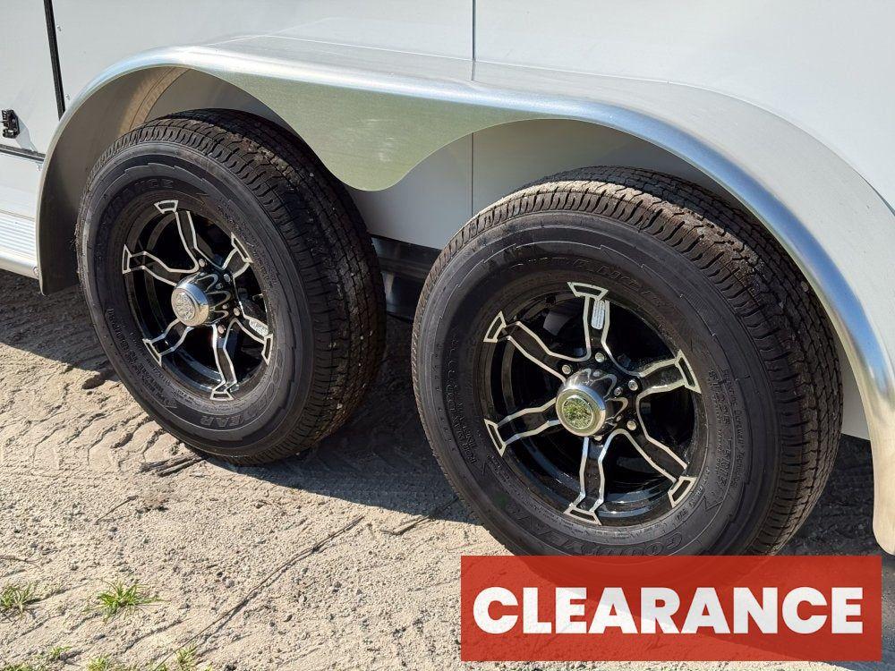 Sundowner 2 Horse Charter SE - White - (2) 3500lb Axles - 2 Horse - Horse Trailers - Stryker Dealership Group