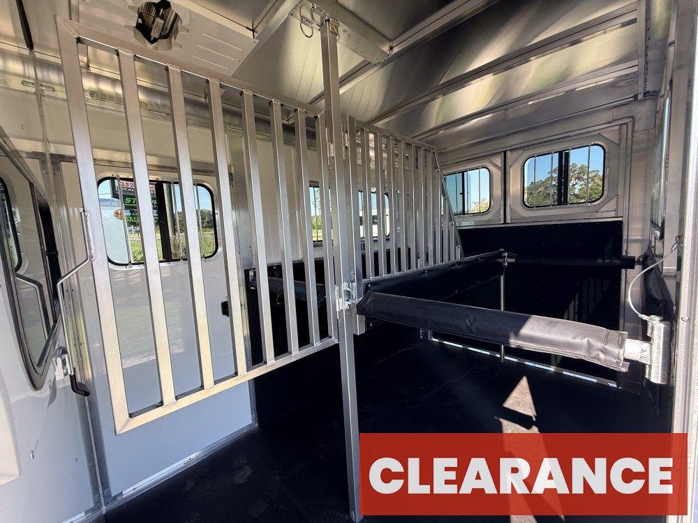 Sundowner 2 Horse Charter SE - White - (2) 3500lb Axles - 2 Horse - Horse Trailers - Stryker Dealership Group