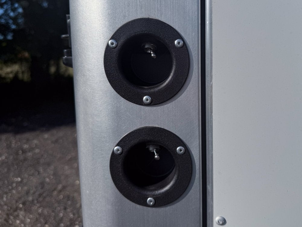 Sundowner 2 Horse Super Sport - White - Porch Lights - 2 Horse/Horse Trailers - Stryker Dealership Group