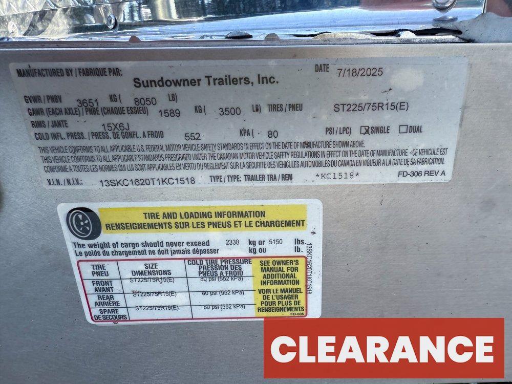 Sundowner 3 Horse Super Sport - Silver - Feed Door and Window - 3 Horse - Horse Trailers - Stryker Dealership Group