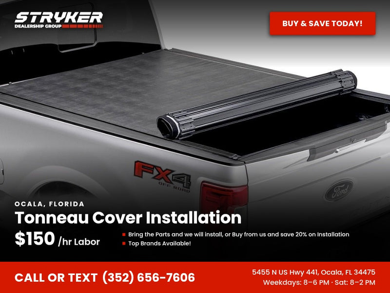 Tonneau Cover Installation - Ocala, FL